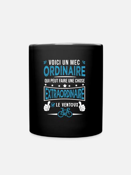 mec ordinaire le ventoux à vélo velo cycliste - Mug uni - noir