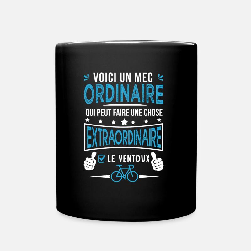 mec ordinaire le ventoux à vélo velo cycliste - Mug uni - noir