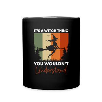 Witch Wicca Magic Walpurgis Night - Full Colour Mug - black - Front