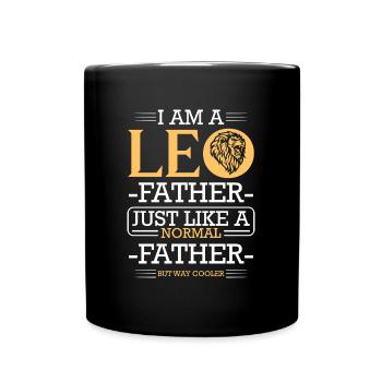 Zodiac sign Star Happiness - Full Colour Mug - black - Front