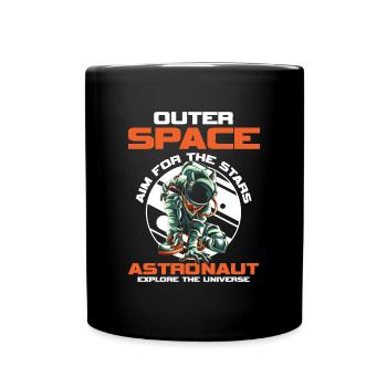 Galaxie de l'espace extra-atmosphérique - Mug uni - noir - Devant