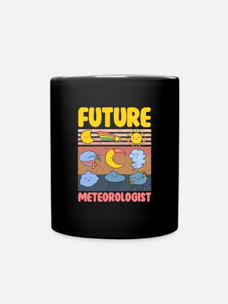 Futur météorologue - Mug uni - noir