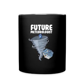 Future meteorologist - Full Colour Mug - black - Front