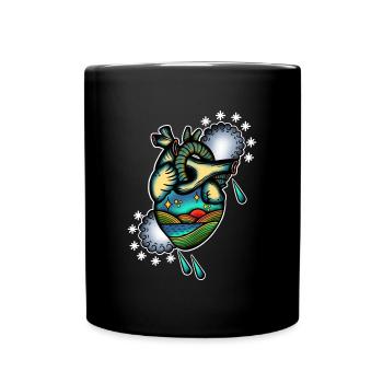 Landscape - Mug uni - noir - Devant