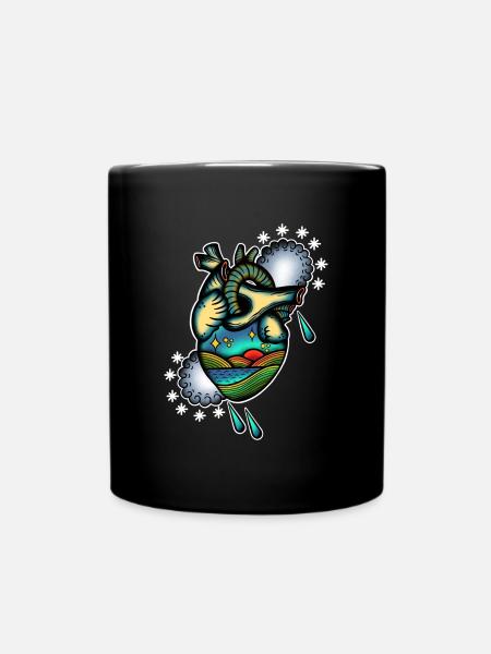 landscape - Full Colour Mug - black