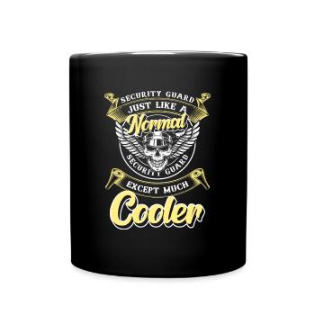 Security guard profession security service - Full Colour Mug - black - Front