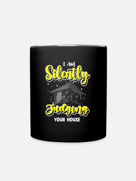 Architekt Student Konstruktion - Tasse einfarbig - Schwarz