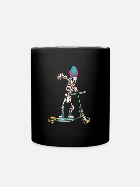 Dabbing Stunt Scooter - Tasse einfarbig - Schwarz