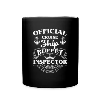 Buffet Catering Drinks - Full Colour Mug - black - Front