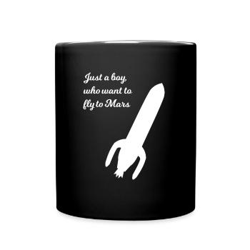Expedition into space - Full Colour Mug - black - Front