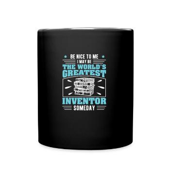 Sois gentil avec moi, je pourrais être un drôle - Mug uni - noir - Devant