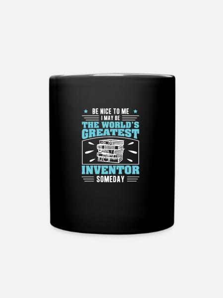 Sei nett zu mir, ich bin vielleicht ein lustiger - Tasse einfarbig - Schwarz