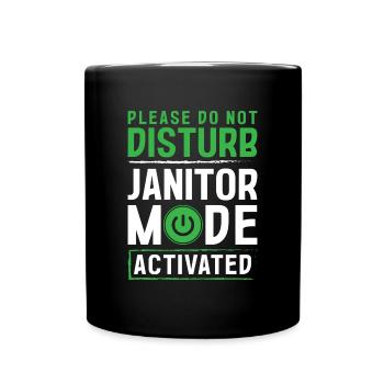Artisans Commande & Propreté Ordures - Mug uni - noir - Devant