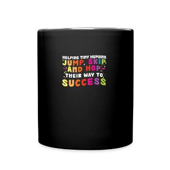 Pédothérapeute Chemin vers le succès Ergothérapeute - Mug uni - noir - Devant