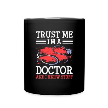 Doctorants Etudiants Docteurs - Mug uni - noir - Devant