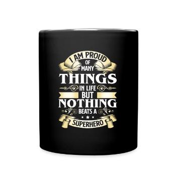 Hero Save Cape - Full Colour Mug - black - Front