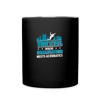 Tromper l’imagination rencontre l’acrobatie - Mug uni - noir - Devant