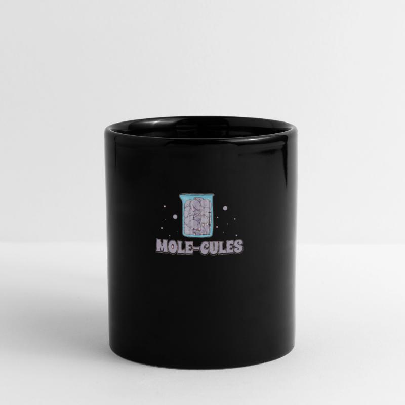 Funny Mole-Cules Mole Problems A Chemistry Mole Tasse einfarbig