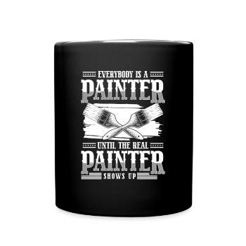 Painting Profession Master Painter Painter - Full Colour Mug - black - Front