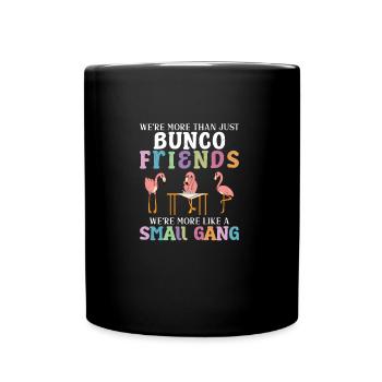 C’est drôle, nous sommes plus que de simples amis Bunco pour - Mug uni - noir - Devant