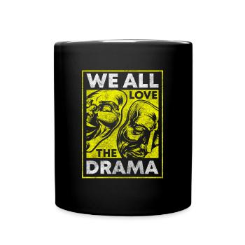 Théâtre Théâtre Théâtre Ami Broadway - Mug uni - noir - Devant