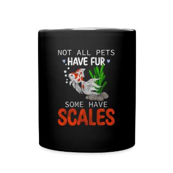 Fish farming - Full Colour Mug - black - Front