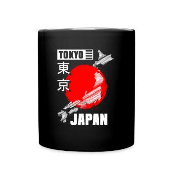 Tokyo World Tour Aventure - Mug uni - noir - Devant