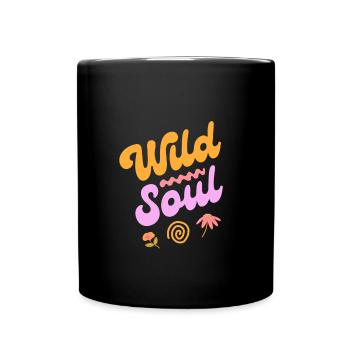 Wild Soul - Wilde Seele - Full Colour Mug - black - Front