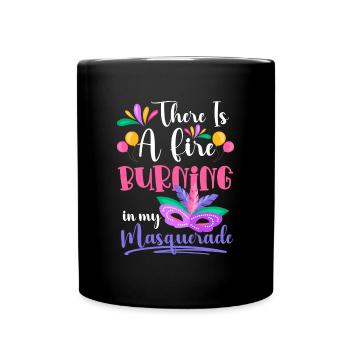 Masquerade Festival Second Face - Full Colour Mug - black - Front