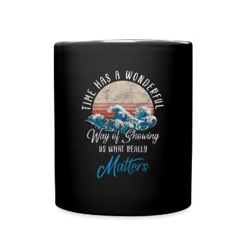 Clock Life Art - Full Colour Mug - black - Front