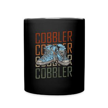 Shoemaker Boots - Full Colour Mug - black - Front