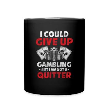 Gamble Poker Skat - Mug uni - noir - Devant