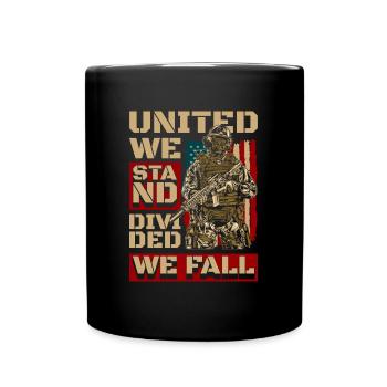Tourisme patriotique aux États-Unis - Mug uni - noir - Devant