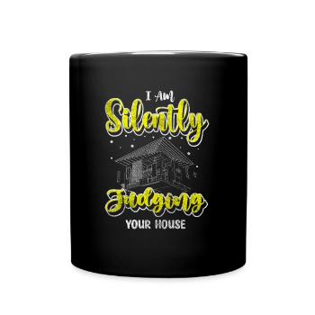 Engineer, Building, Houses, Architect's Office - Full Colour Mug - black - Front