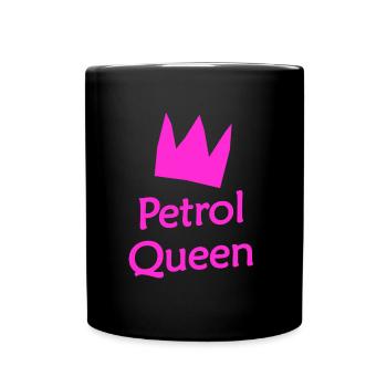 La reine de la route - Mug uni - noir - Devant
