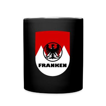 The Franconian homeland - Full Colour Mug - black - Front