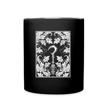 druid botanical RPG game - Full Colour Mug - black - Front