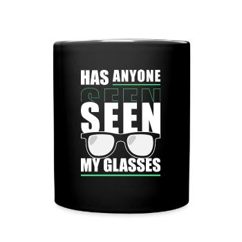 Glasses Farsighted Optics - Full Colour Mug - black - Front