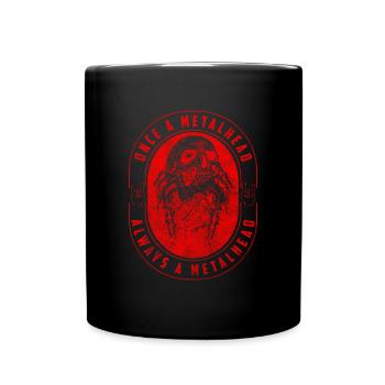 Metal Hardrock Death Metal - Tasse einfarbig - Schwarz - Vorne