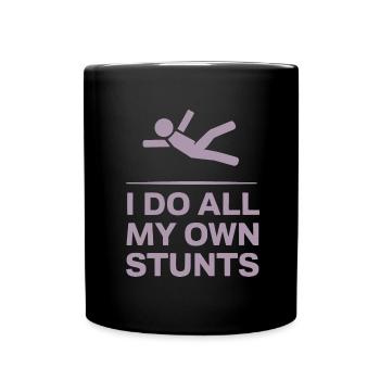Stick Figure Saying I Make All My Own - Full Colour Mug - black - Front