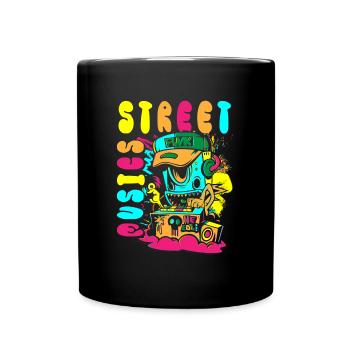 Pulvérisateur urbain Streetwear Streetstyle - Mug uni - noir - Devant