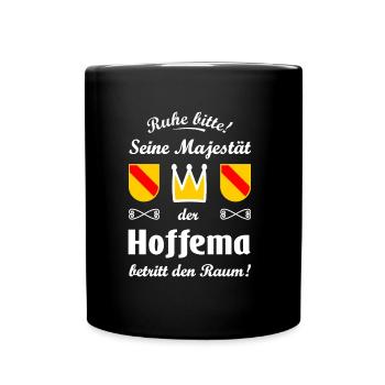 Die Hoffema Jungs - Tasse einfarbig - Schwarz - Vorne
