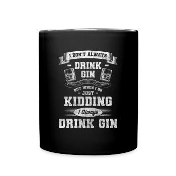 Alcohol Drunkard Aroma Crash - Full Colour Mug - black - Front