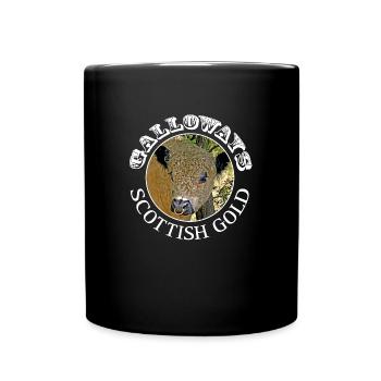 Galloway Galloways Scottish Gold - Tasse einfarbig - Schwarz - Vorne