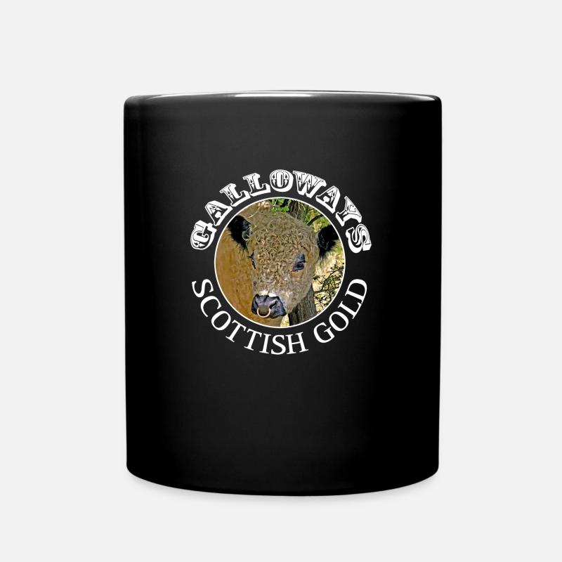 Galloway Galloways Scottish Gold - Tasse einfarbig - Schwarz