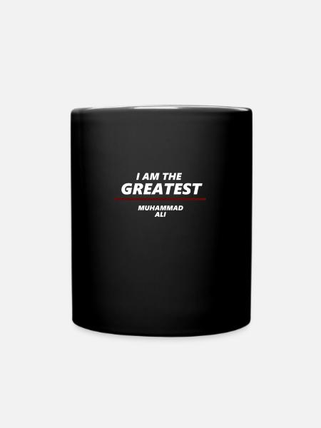 I am the greatest (Muhammad Ali) - Tasse einfarbig - Schwarz
