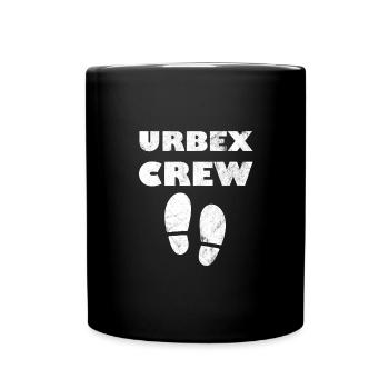 Urbex Crew - Urbex Urban Explorer Gift - Full Colour Mug - black - Front