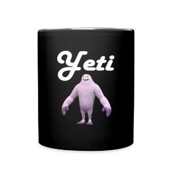 Yeti - Mug uni - noir - Devant