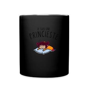 Princieste - Mug uni - noir - Devant