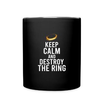 Scheidung Frisch geschieden Scheidungsparty - Tasse einfarbig - Schwarz - Vorne